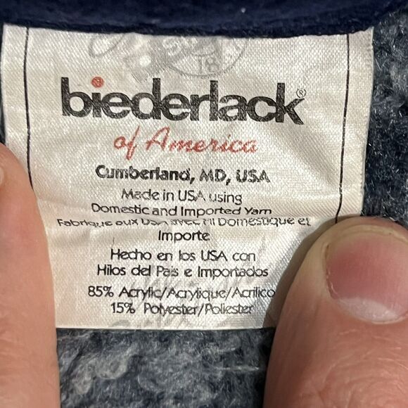 Biederlack Lincomix Hog Fleece Throw Blanket 77x54" Pigs Ag Farming Pork Vintage - Picture 7 of 11